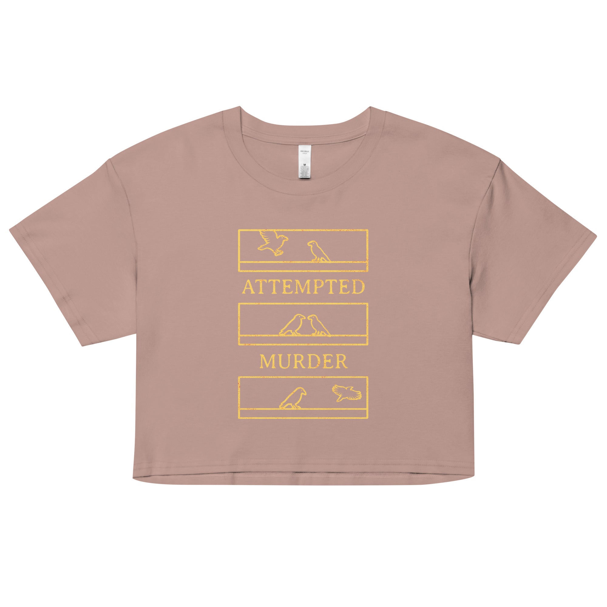 Attempted Murder Women's Crop Tee