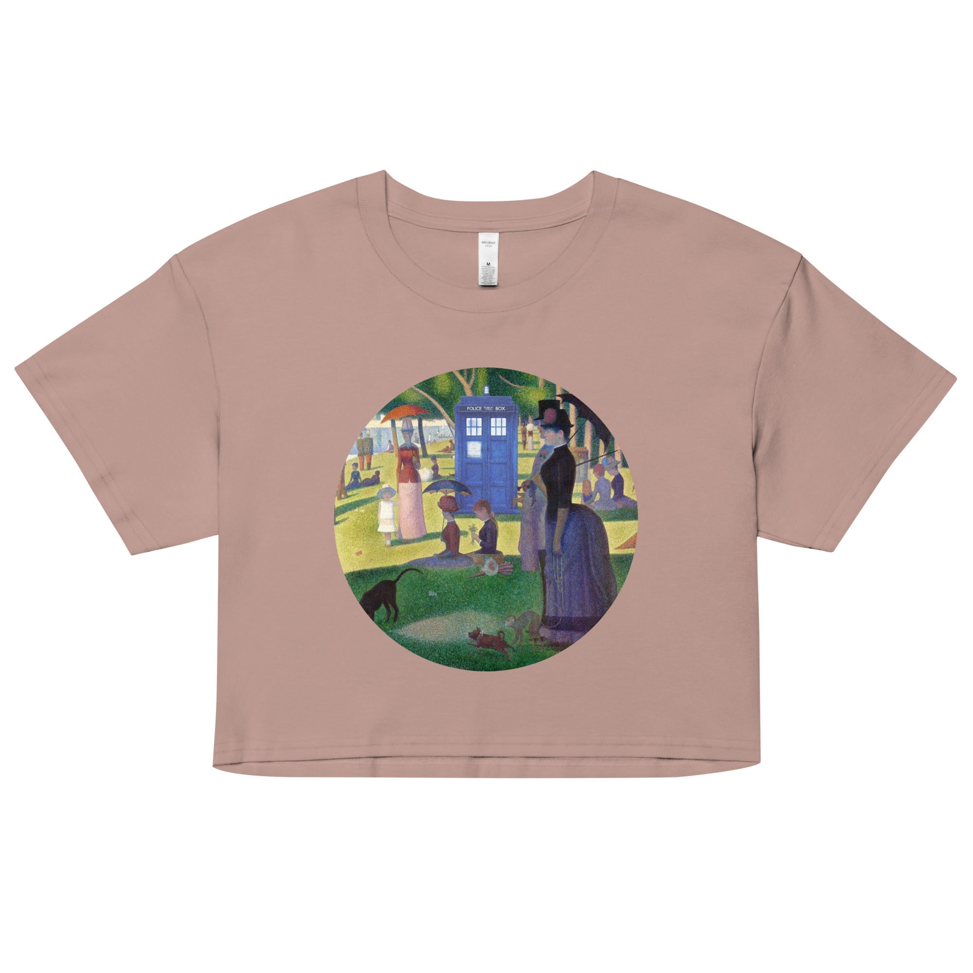 Tardis On La Grande Women's Crop Tee