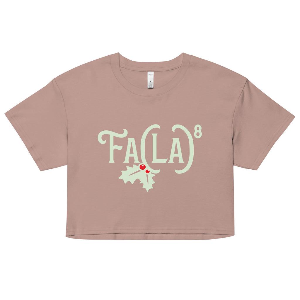 Fa LaLaLaLaLaLaLaLa Women's Crop Tee