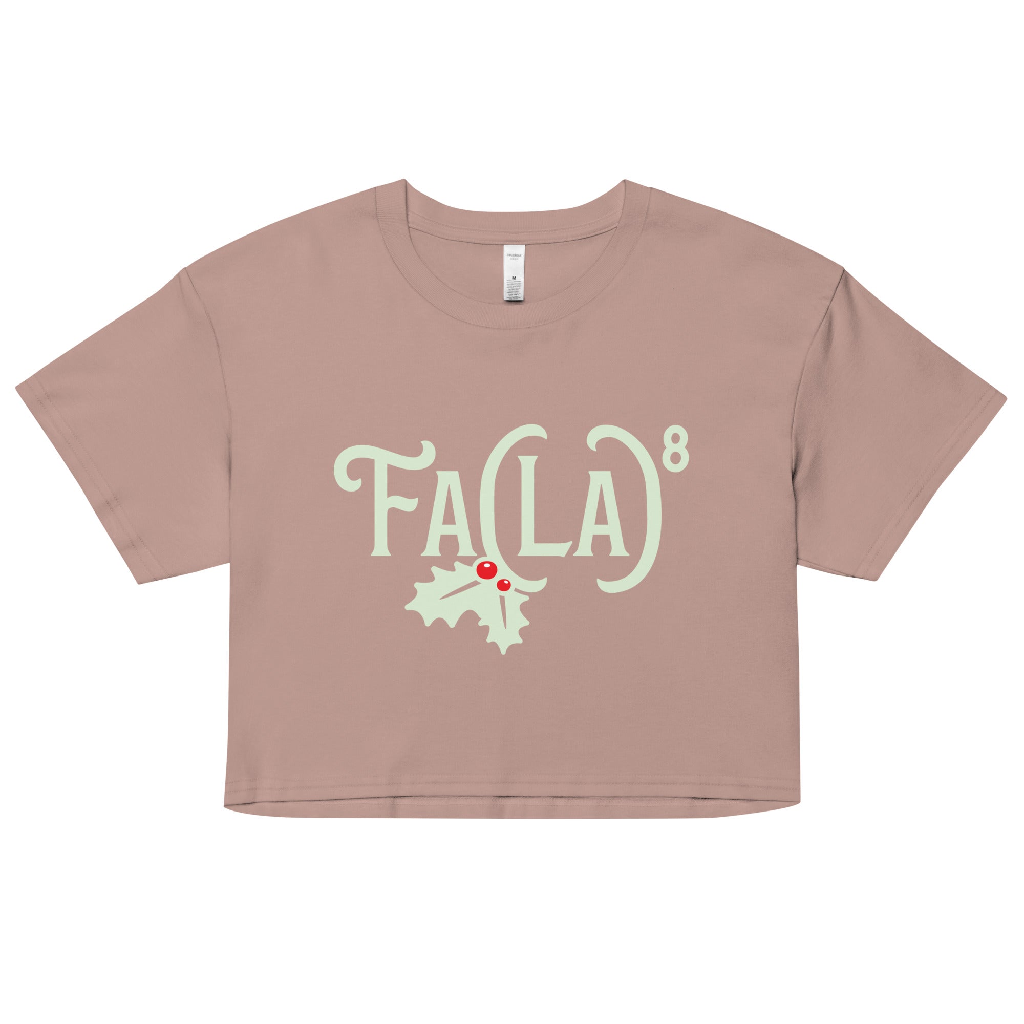 Fa LaLaLaLaLaLaLaLa Women's Crop Tee