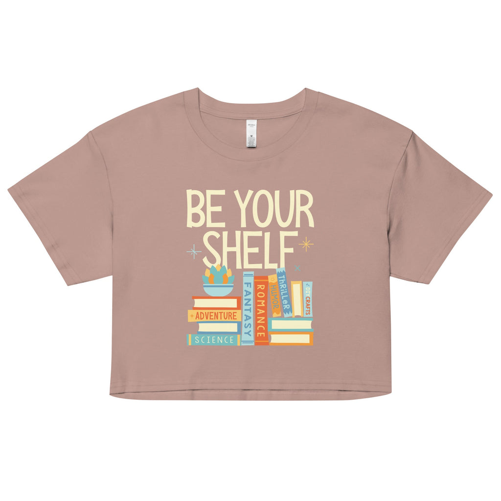 Be Your Shelf Women's Crop Tee