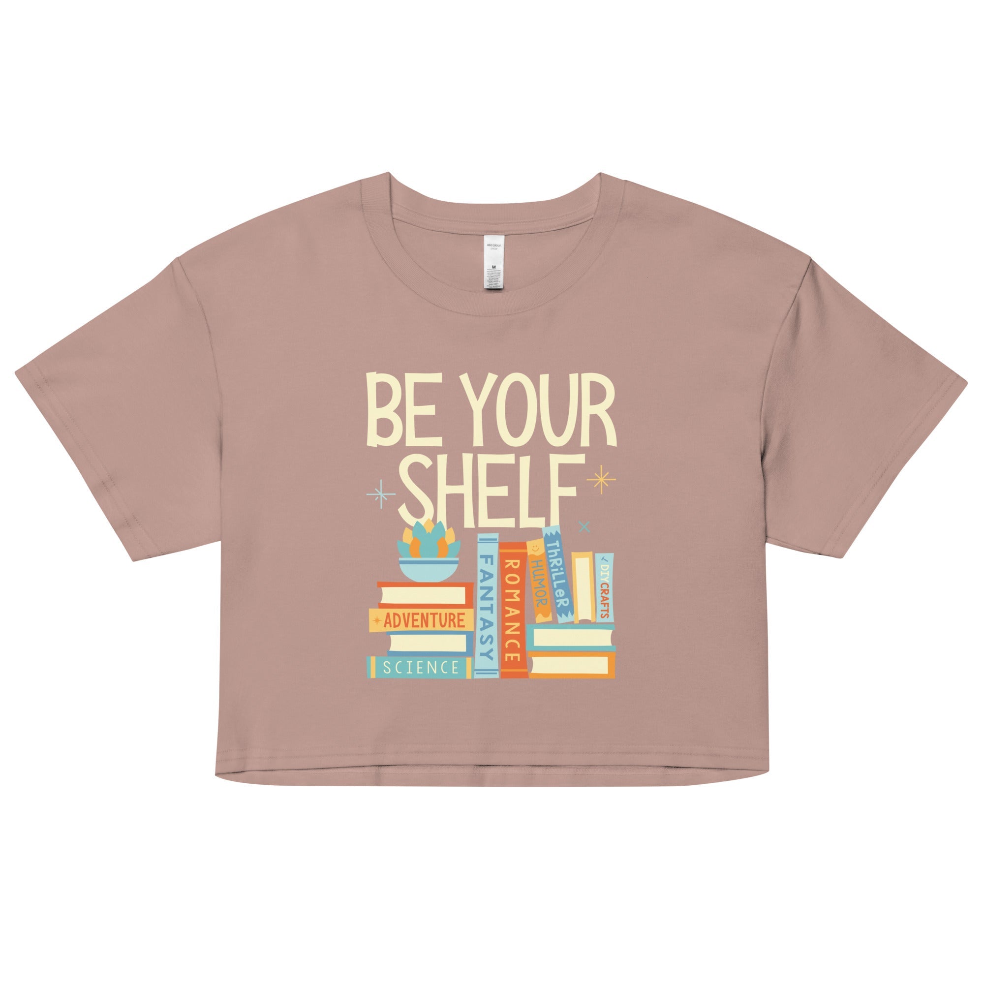 Be Your Shelf Women's Crop Tee