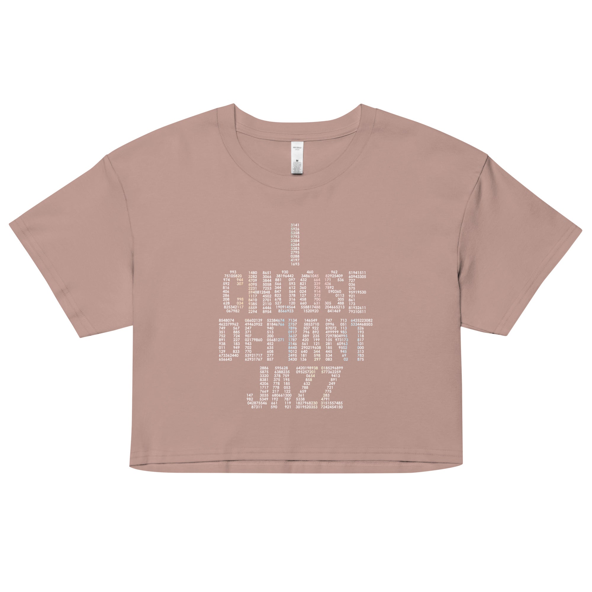 I Choose Defiant Jazz Women's Crop Tee