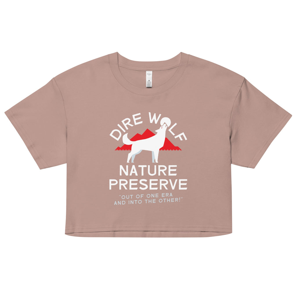 Dire Wolf Nature Preserve Women's Crop Tee