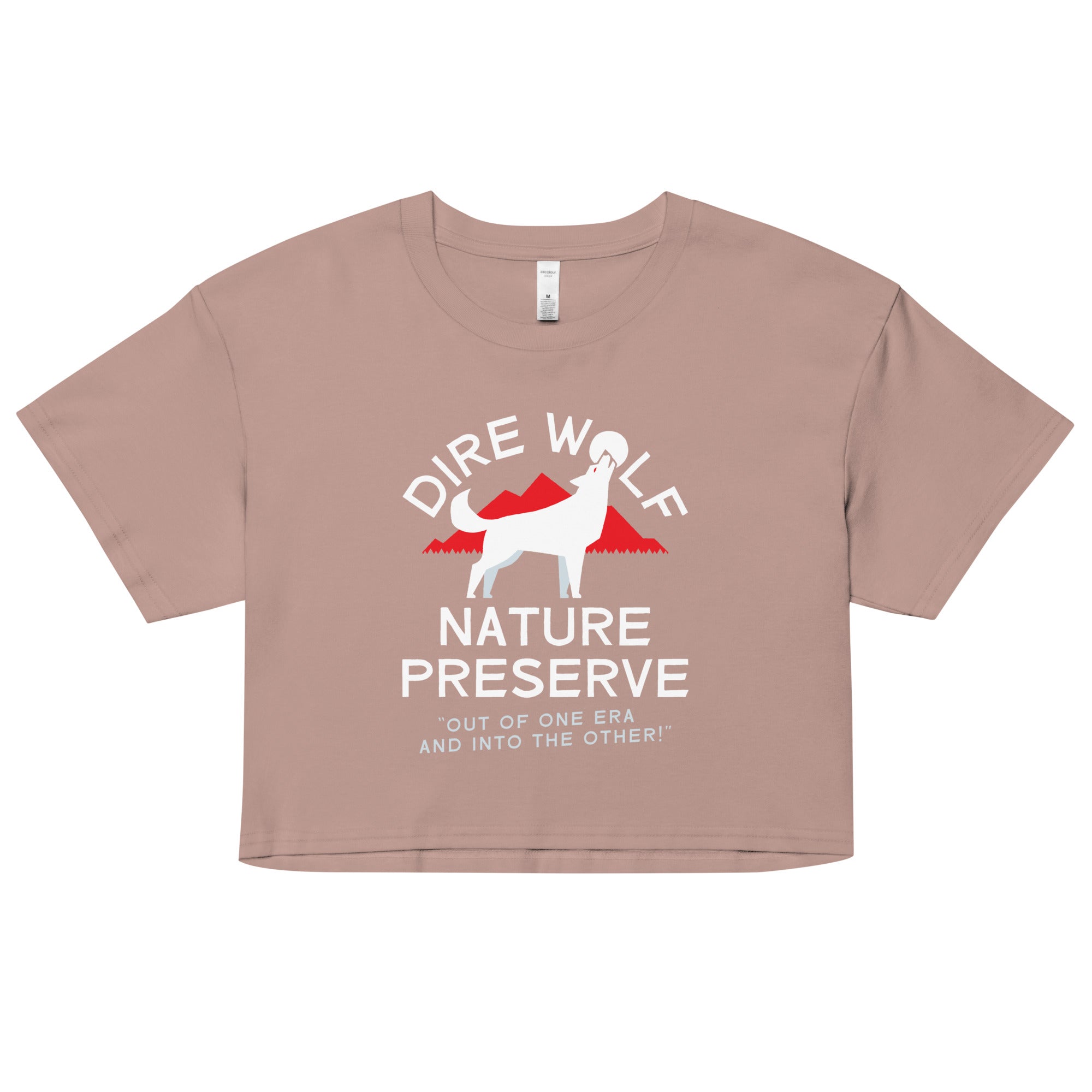 Dire Wolf Nature Preserve Women's Crop Tee