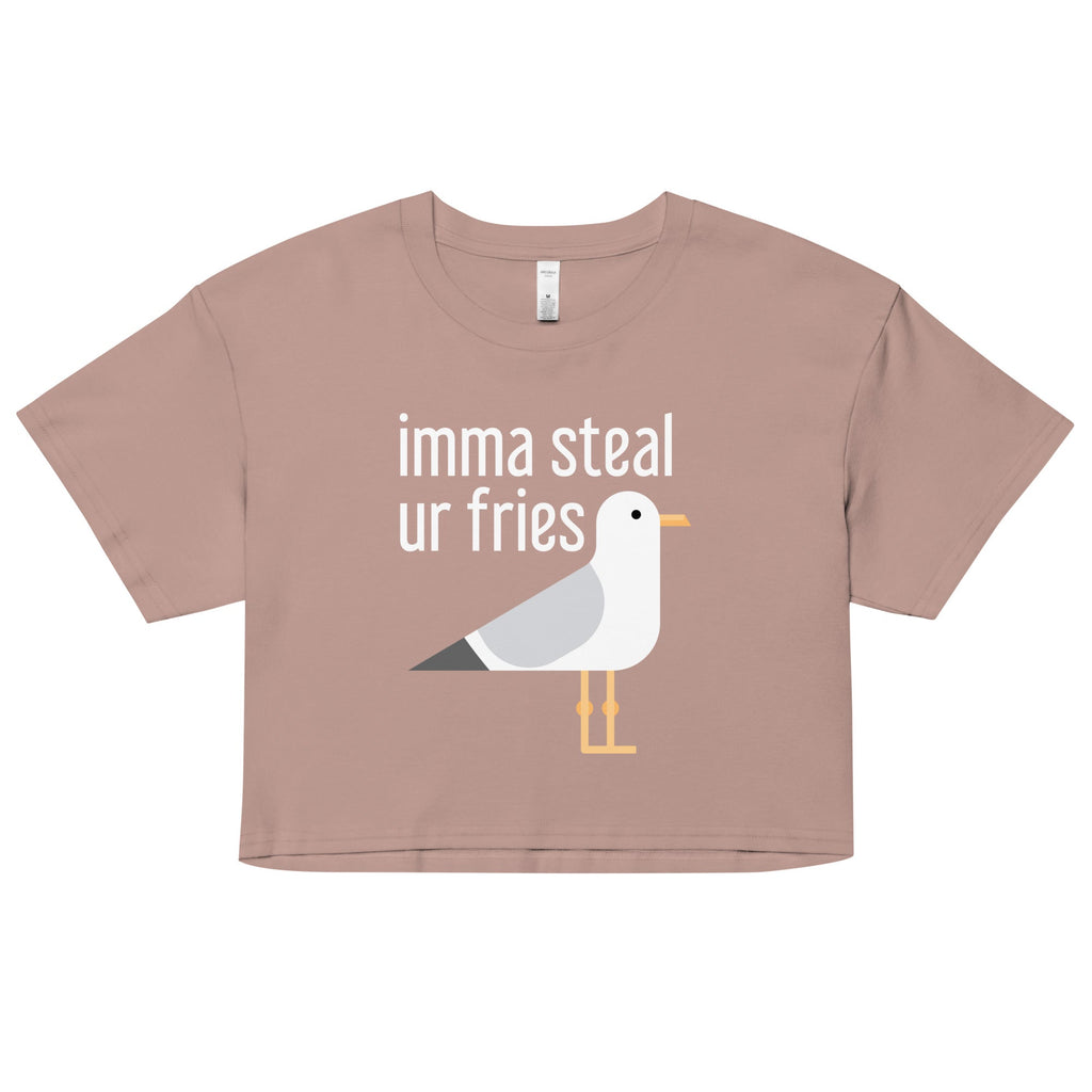 Imma Steal Ur Fries Women's Crop Tee