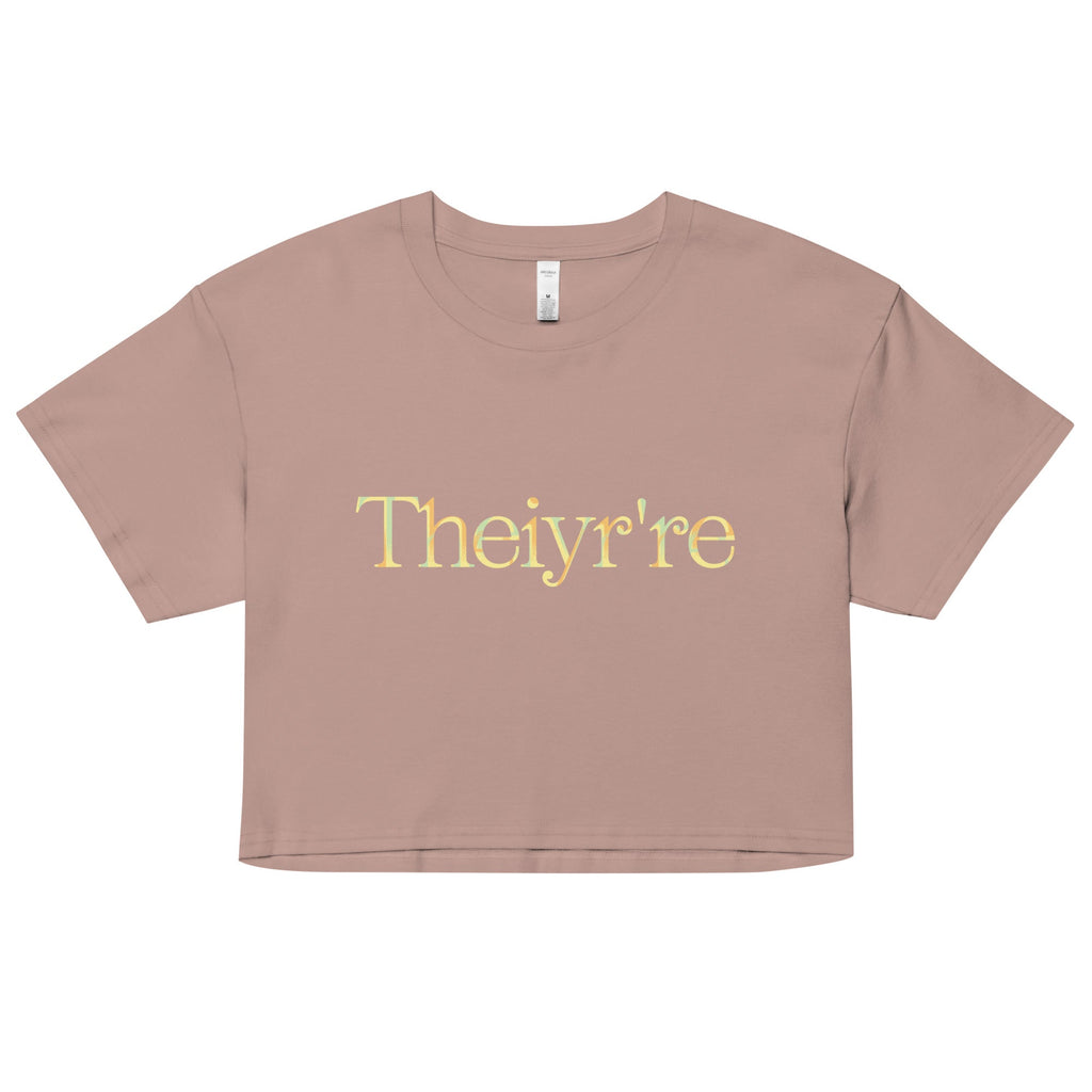 Theiyr're Women's Crop Tee