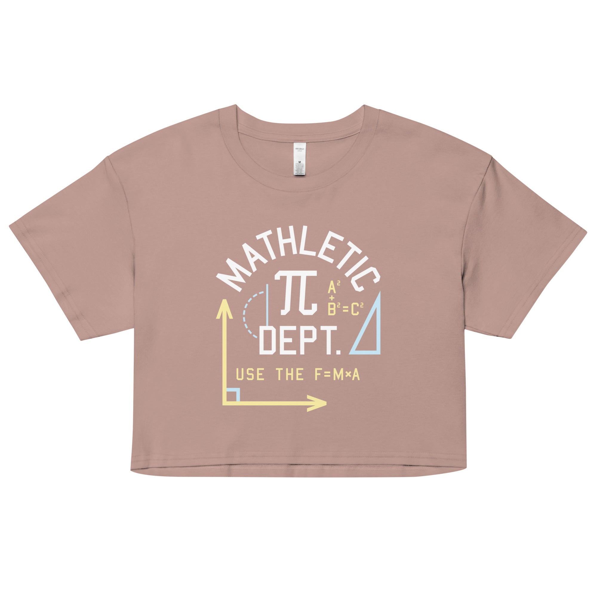 Mathletic Dept Women's Crop Tee