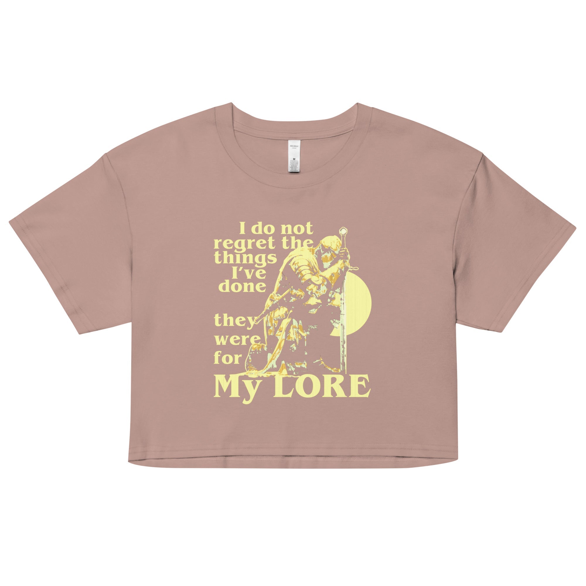They Were For My Lore Women's Crop Tee