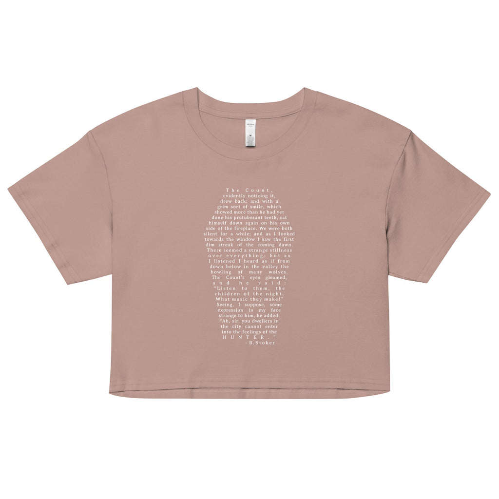 Dracula Women's Crop Tee