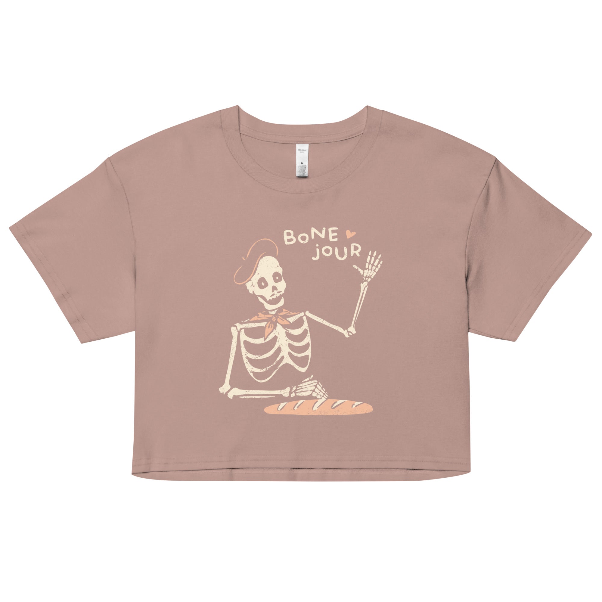 Bone Jour Women's Crop Tee