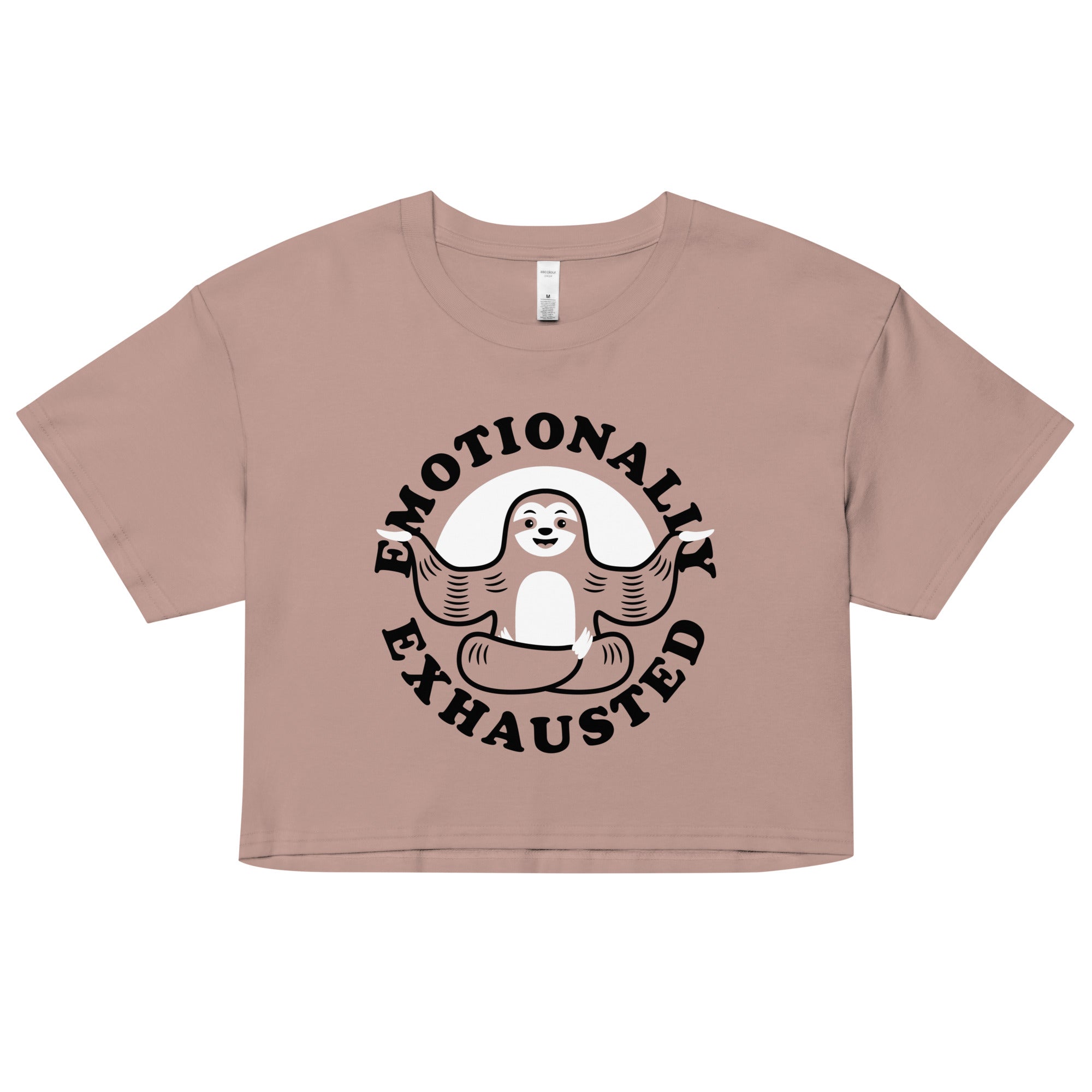 Emotionally Exhausted Women's Crop Tee