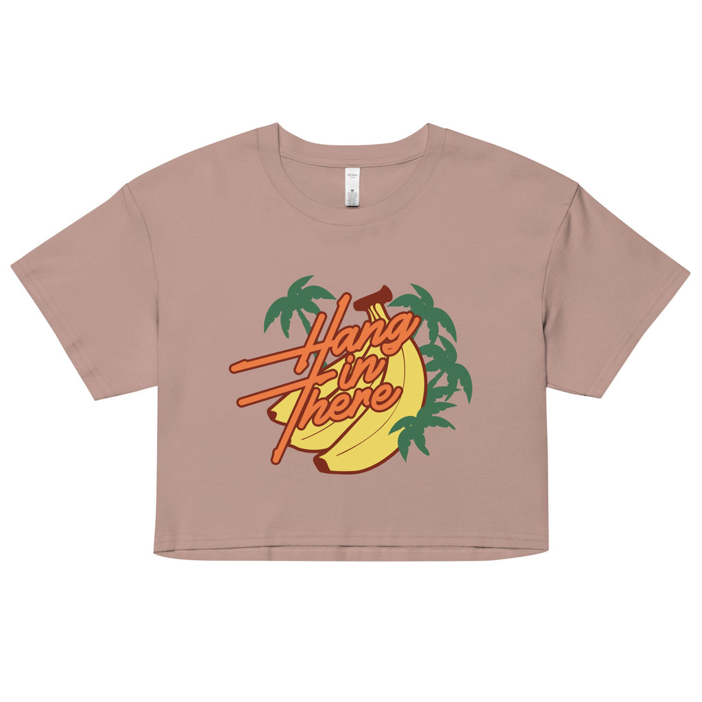 Hang In There Women's Crop Tee