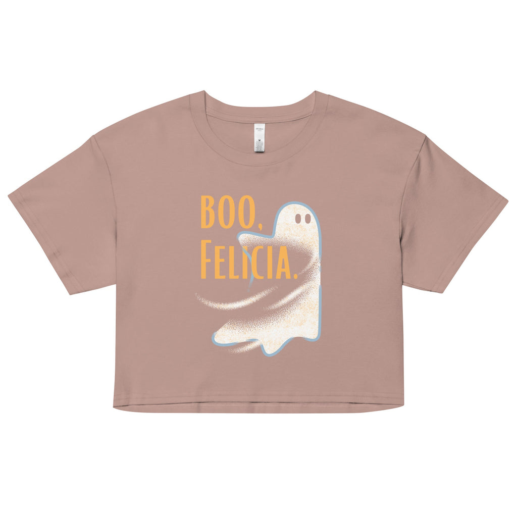 Boo Felicia Women's Crop Tee
