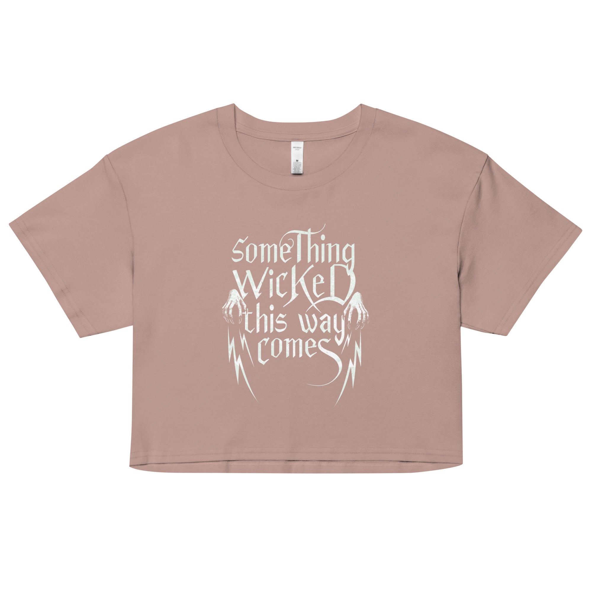 Something Wicked This Way Comes Women's Crop Tee
