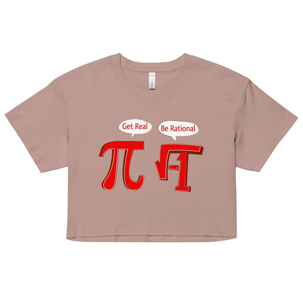 Pi Be Rational Women's Crop Tee