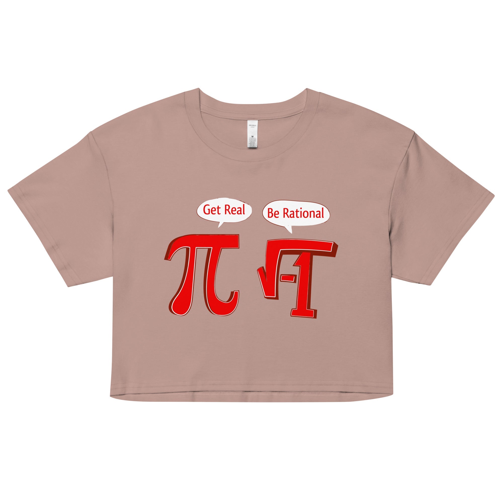 Pi Be Rational Women's Crop Tee