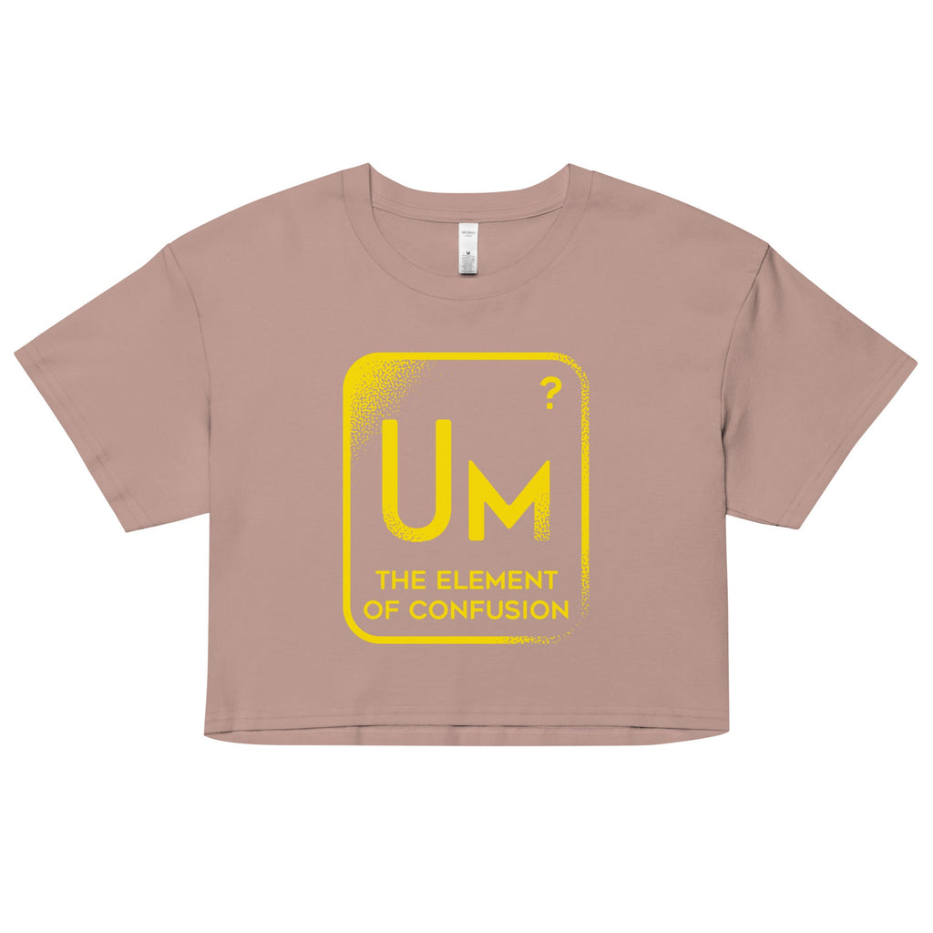 The Element Of Confusion Women's Crop Tee