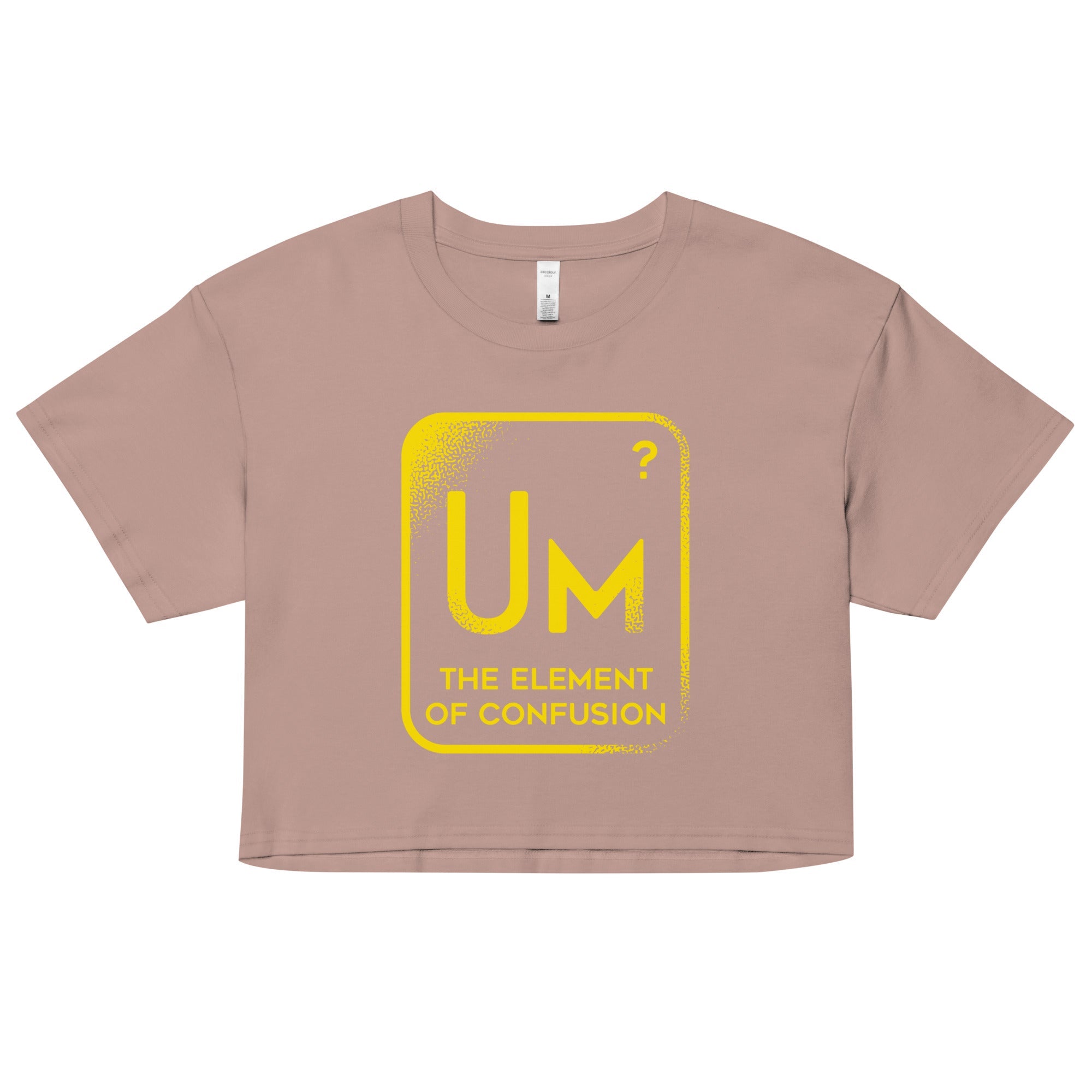 The Element Of Confusion Women's Crop Tee