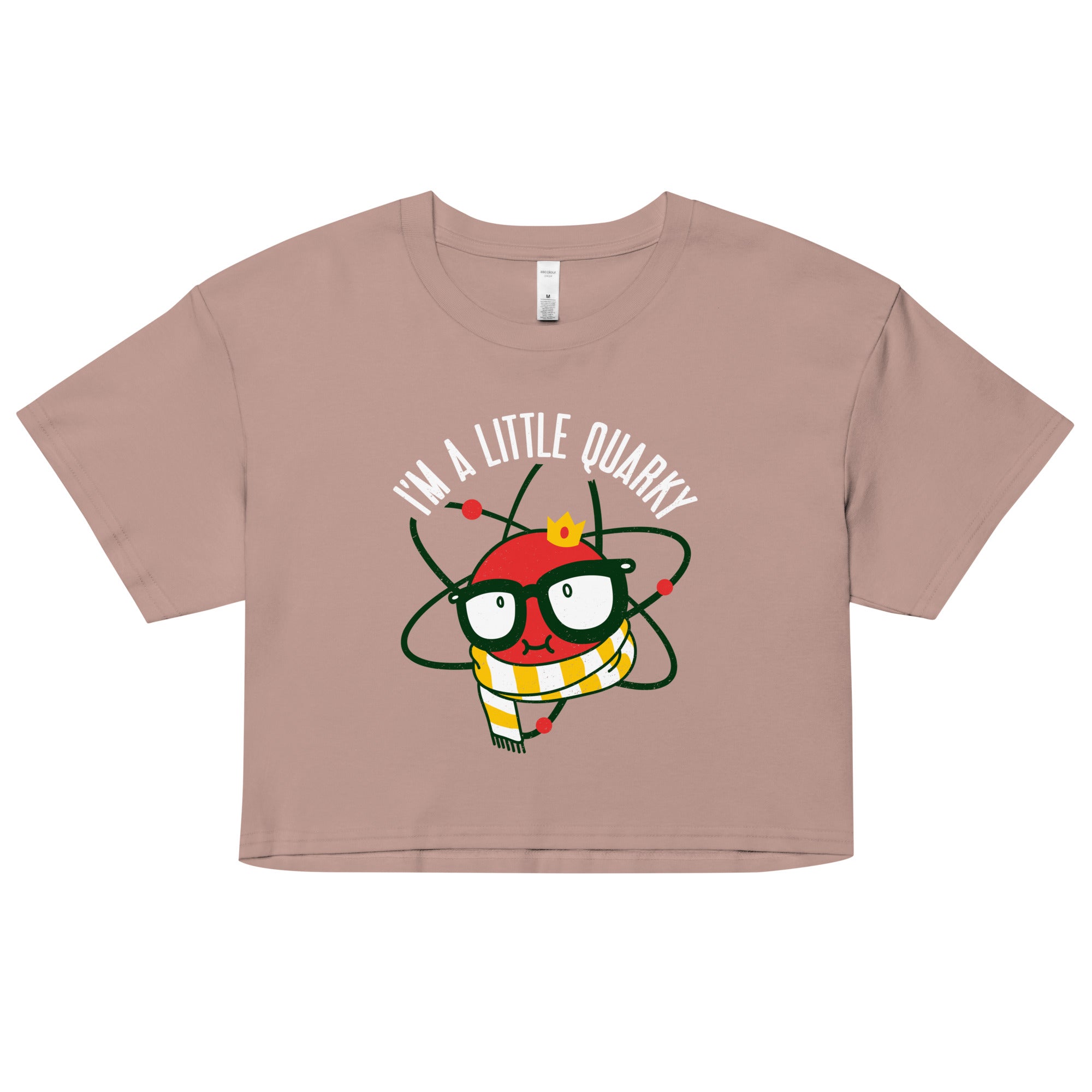 I'm A Little Quarky Women's Crop Tee