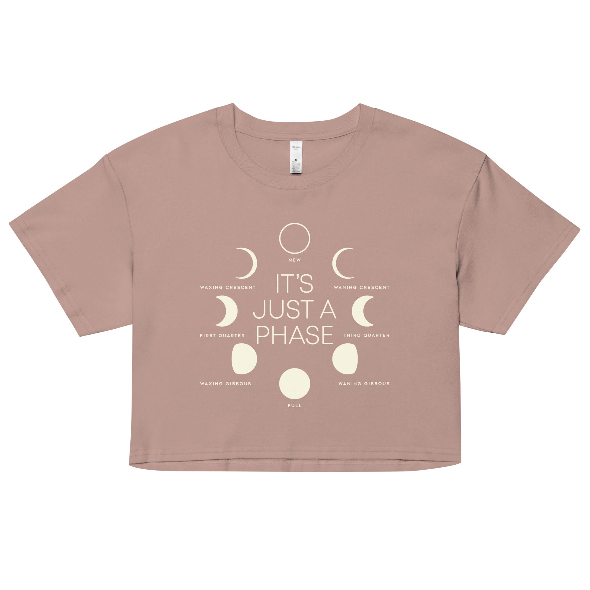 It's Just A Phase Women's Crop Tee