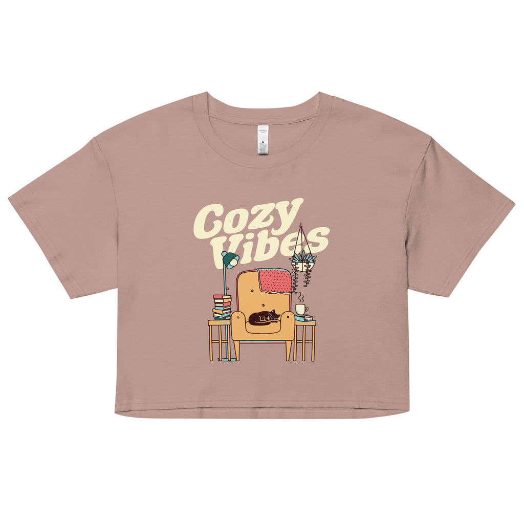 Cozy Vibes Women's Crop Tee