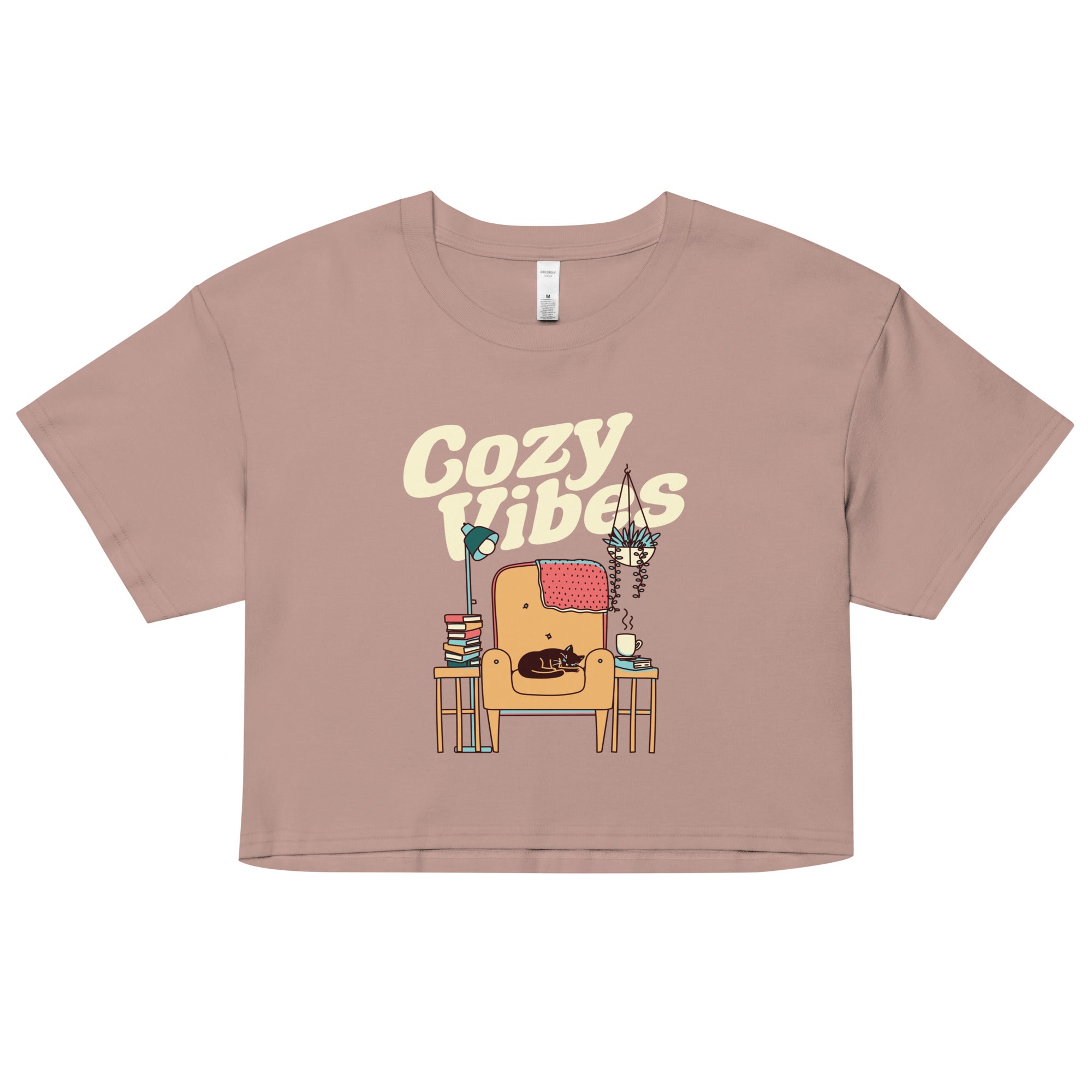 Cozy Vibes Women's Crop Tee