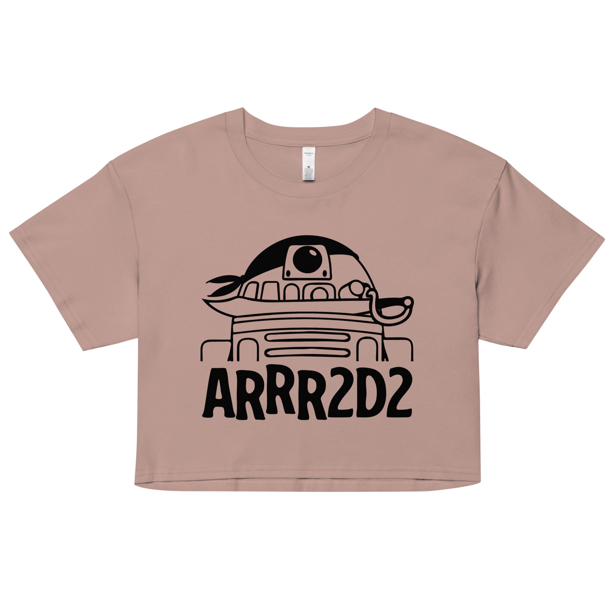 ARRR2D2 Women's Crop Tee
