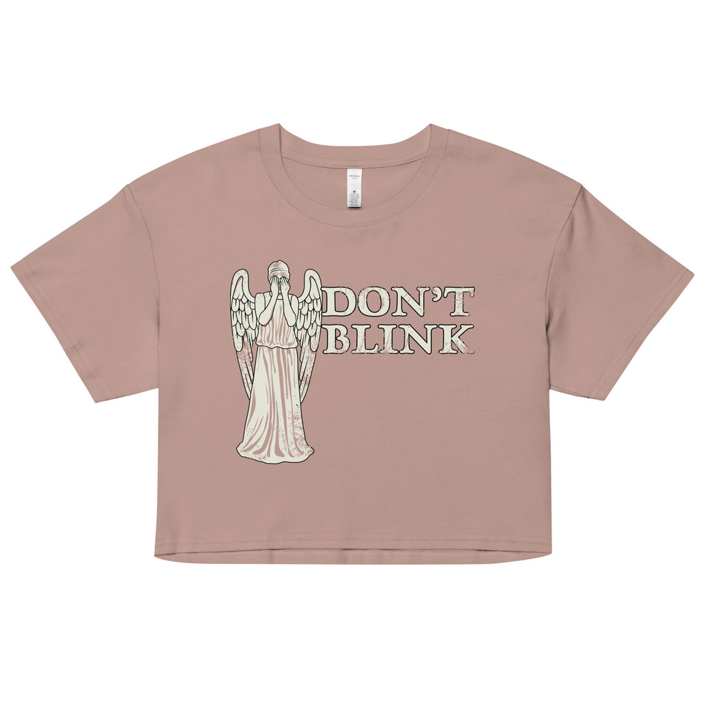 Don't Blink Women's Crop Tee