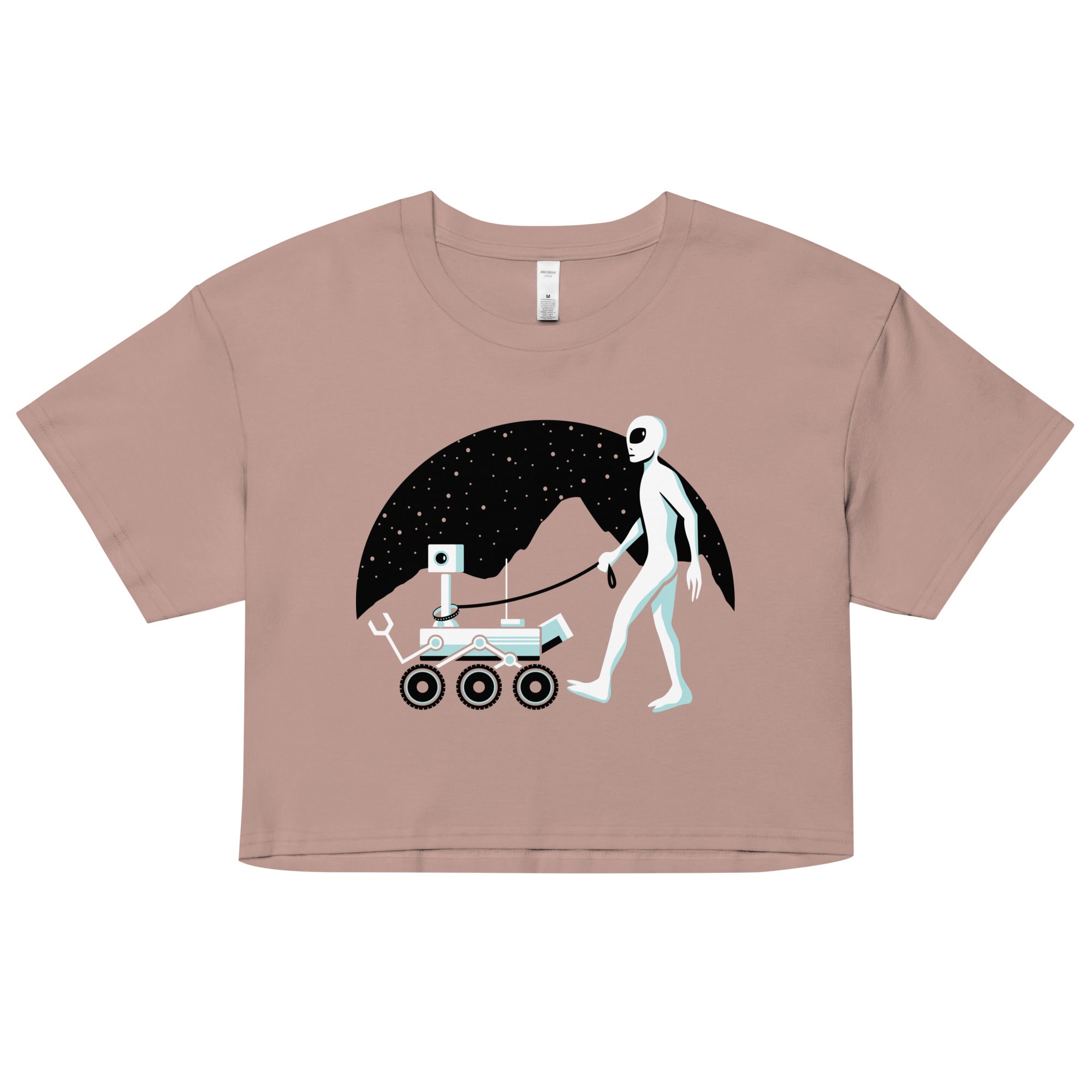 Mars Rover Women's Crop Tee