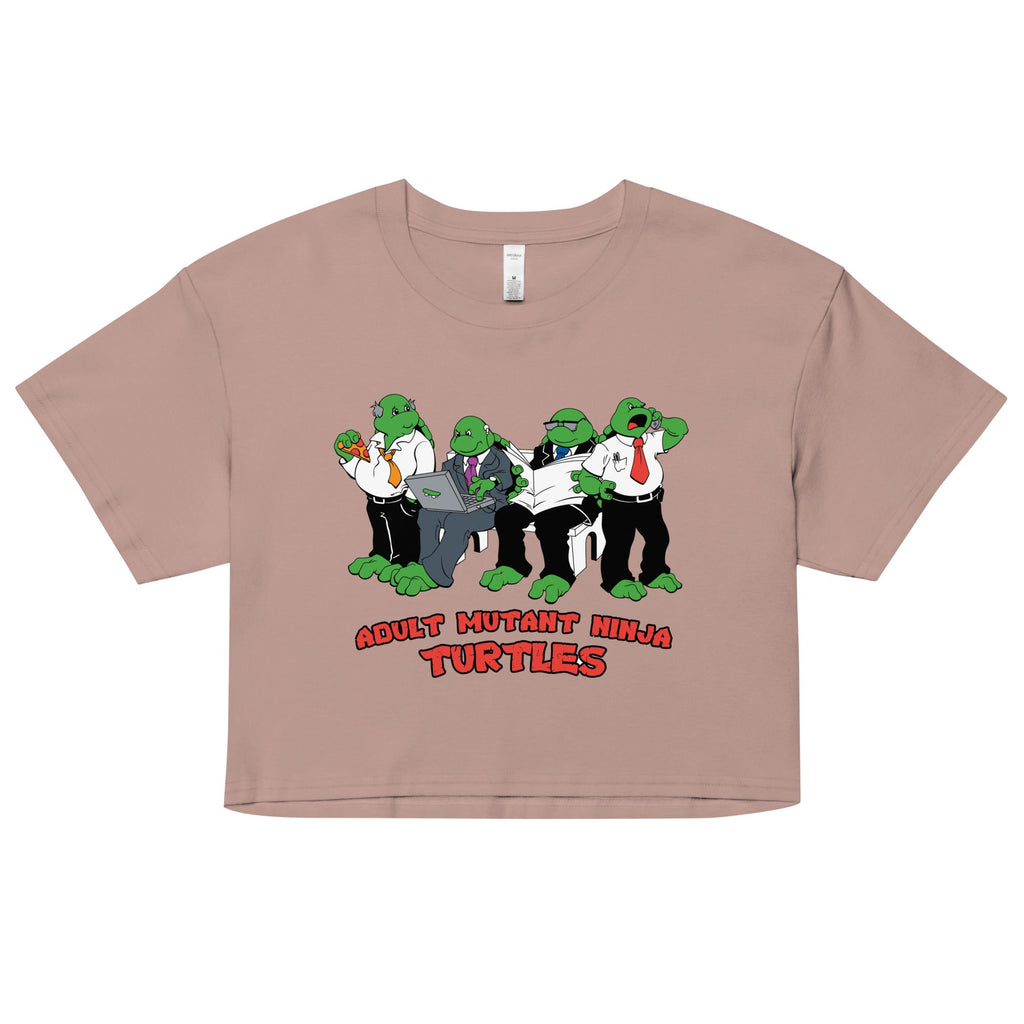 Adult Mutant Ninja Turtles Women's Crop Tee