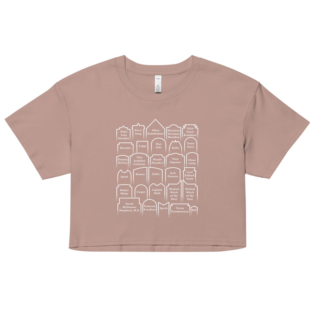 Spoiler Alert Women's Crop Tee