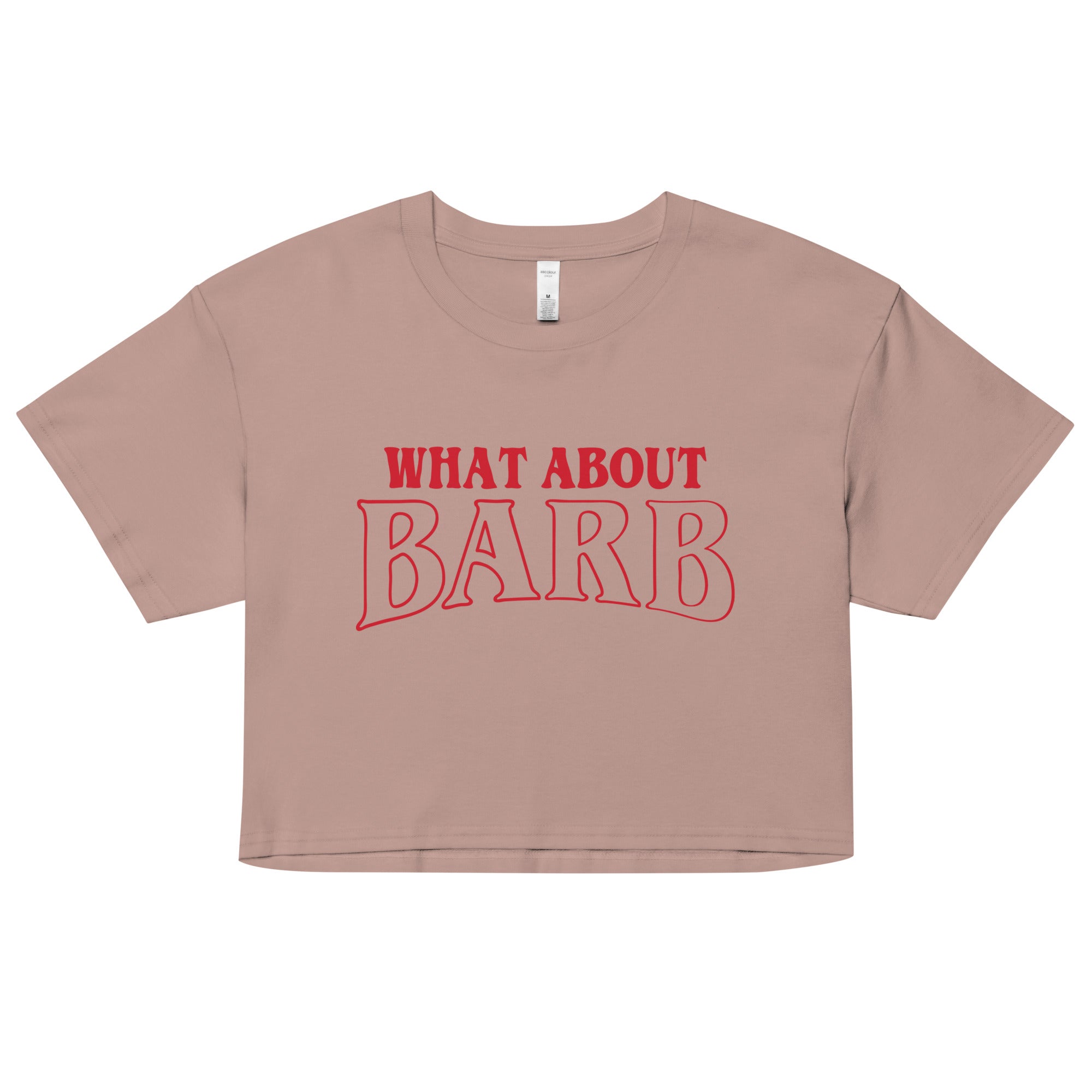 What About Barb? Women's Crop Tee
