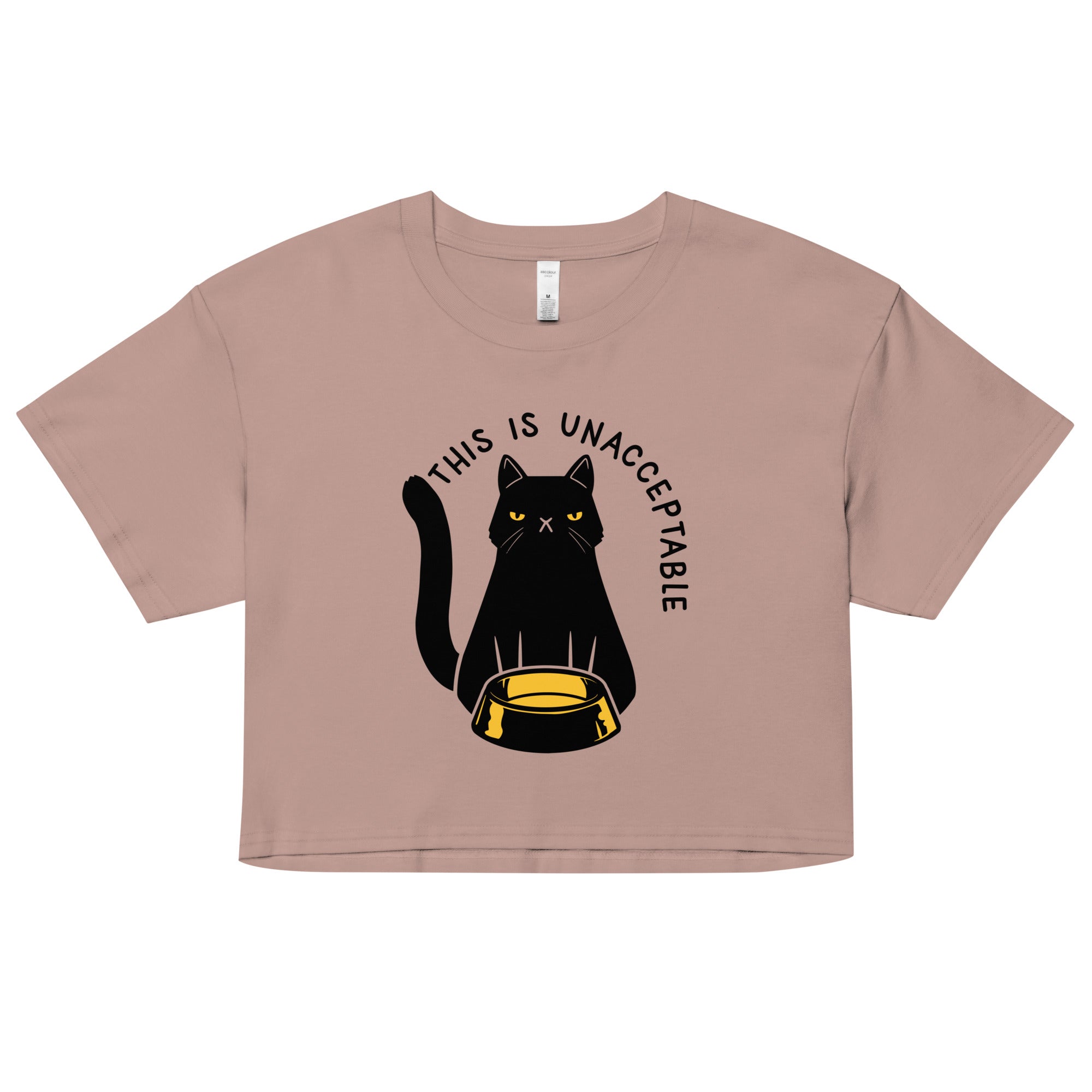 This Is Unacceptable Women's Crop Tee