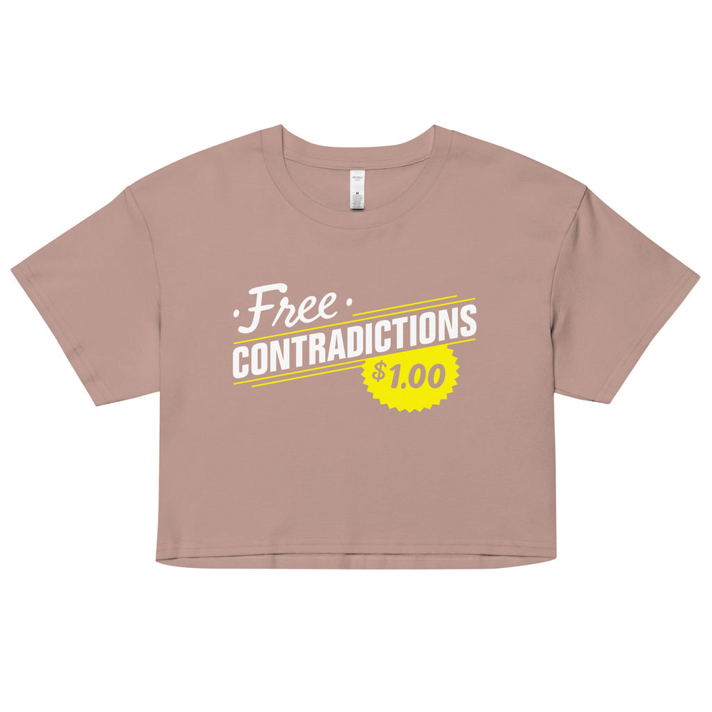 Free Contradictions Women's Crop Tee