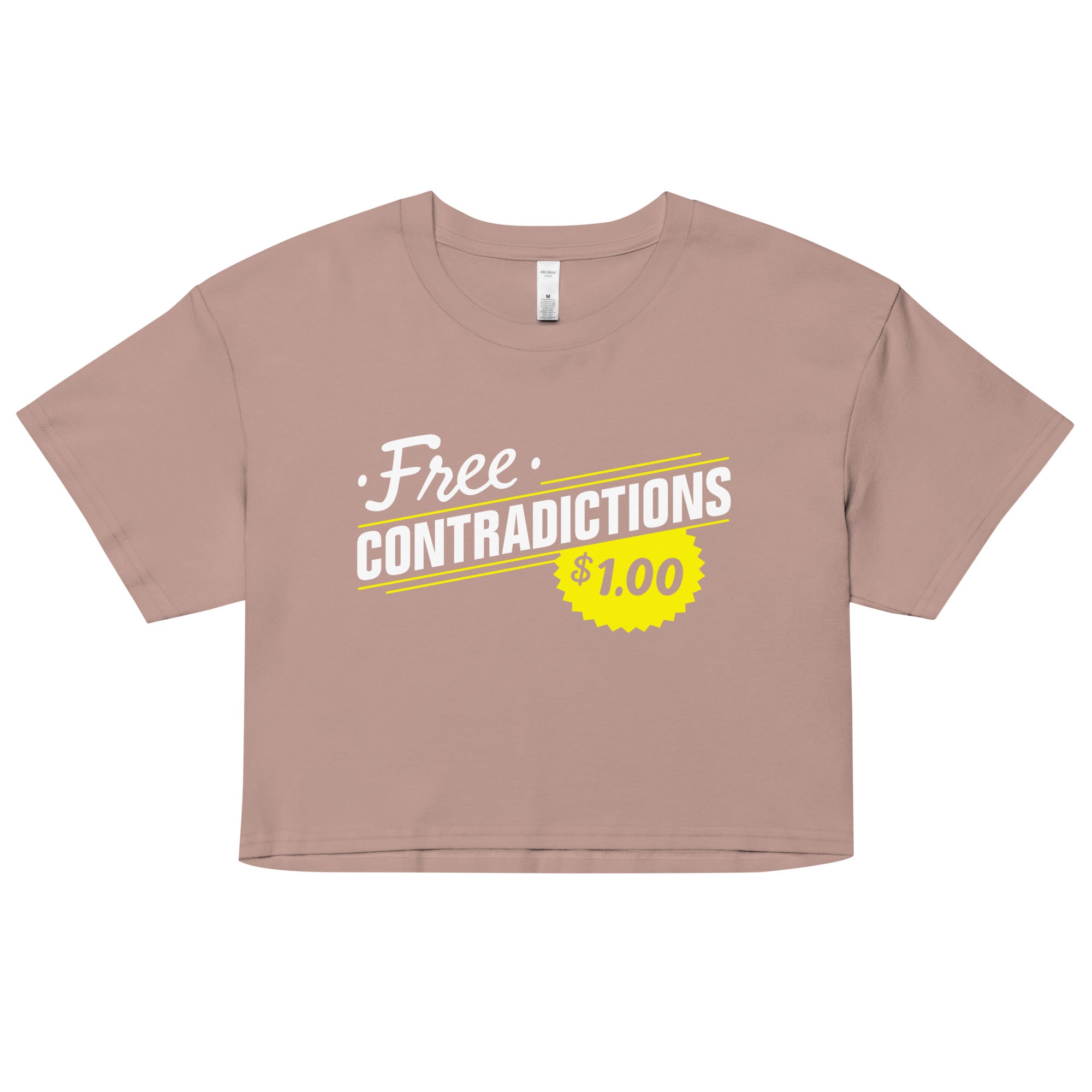 Free Contradictions Women's Crop Tee