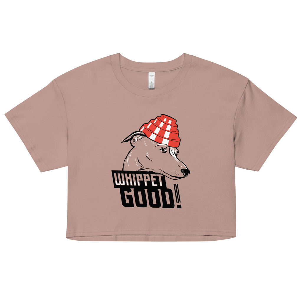 Whippet Good! Women's Crop Tee
