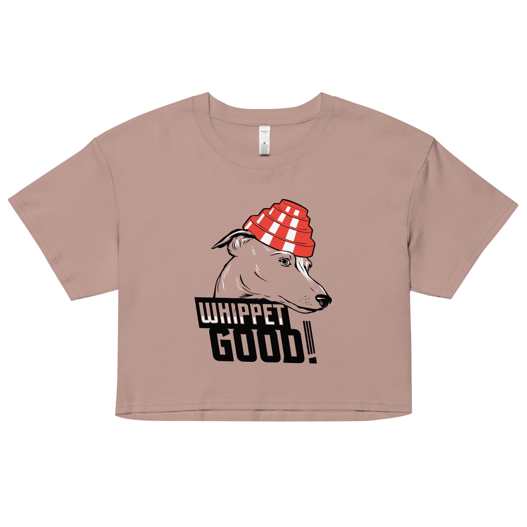 Whippet Good! Women's Crop Tee