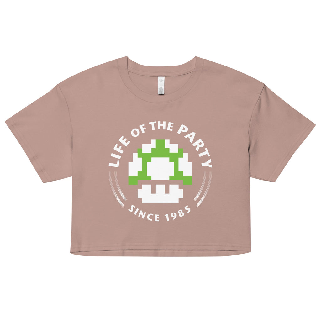 Life Of The Party Women's Crop Tee