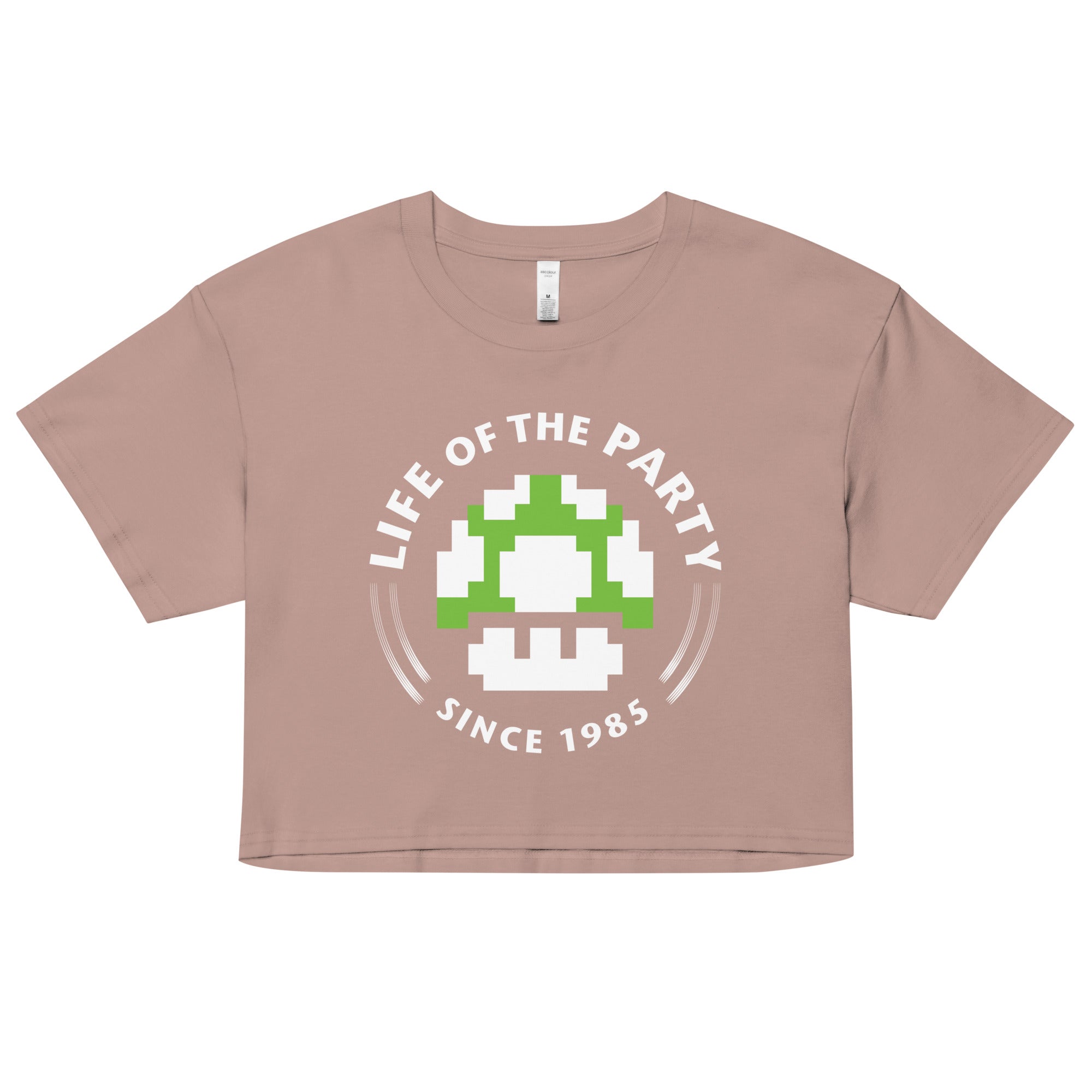 Life Of The Party Women's Crop Tee