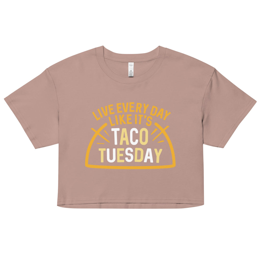 Taco Tuesday Women's Crop Tee