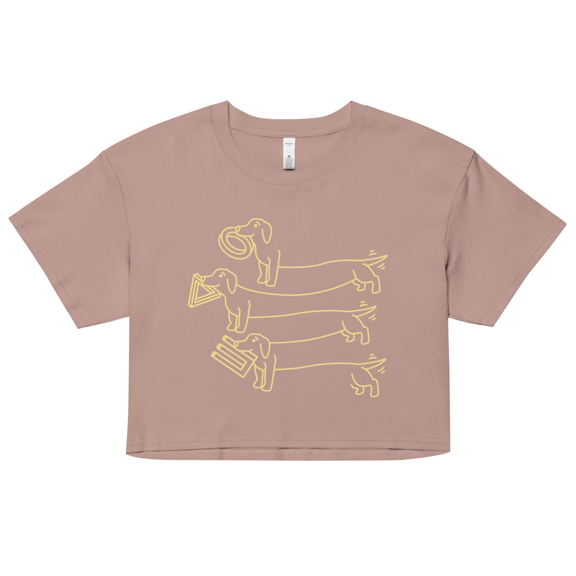 Puptical Illusion Women's Crop Tee