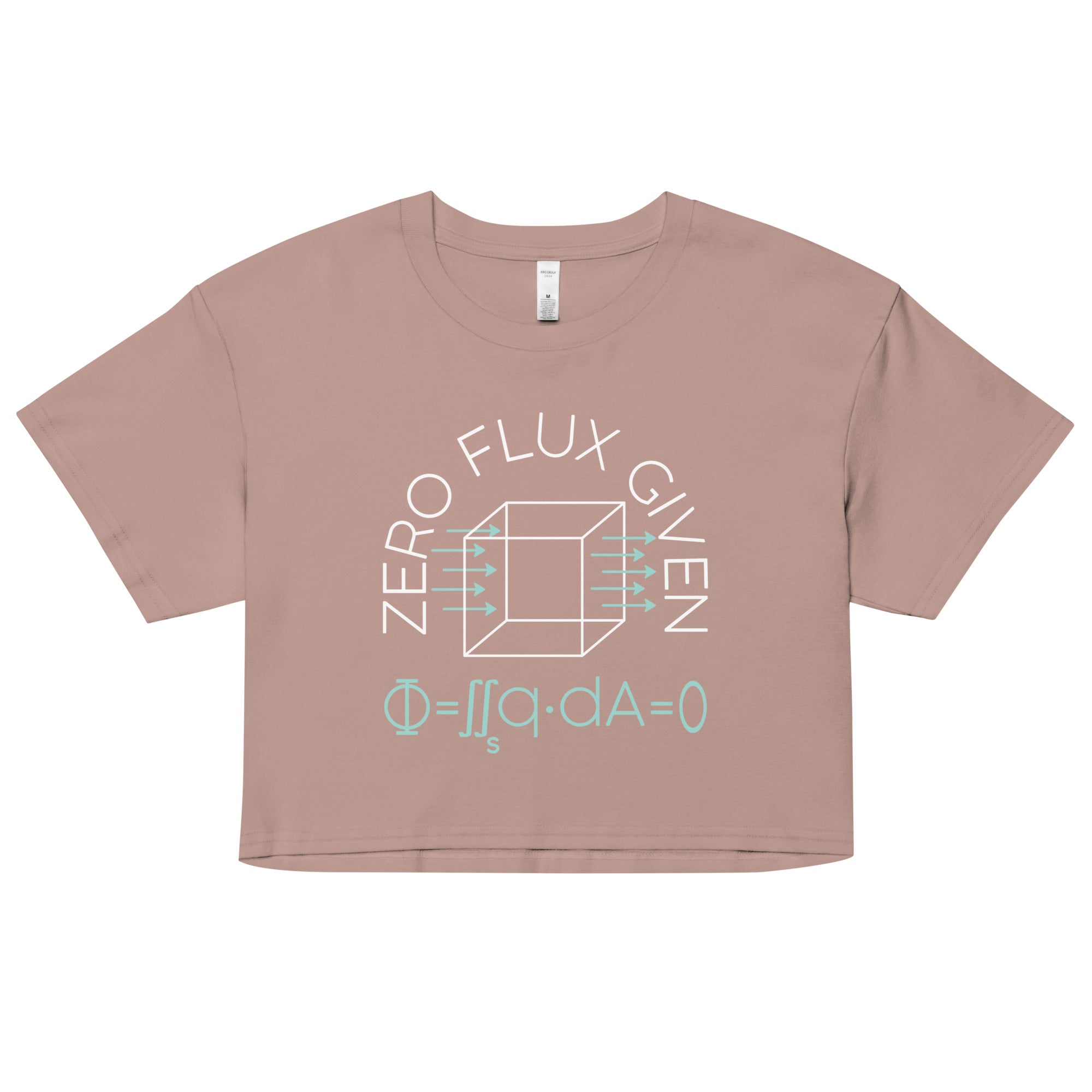Zero Flux Given Women's Crop Tee