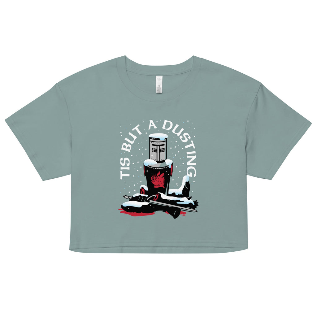 Tis But A Dusting Women's Crop Tee