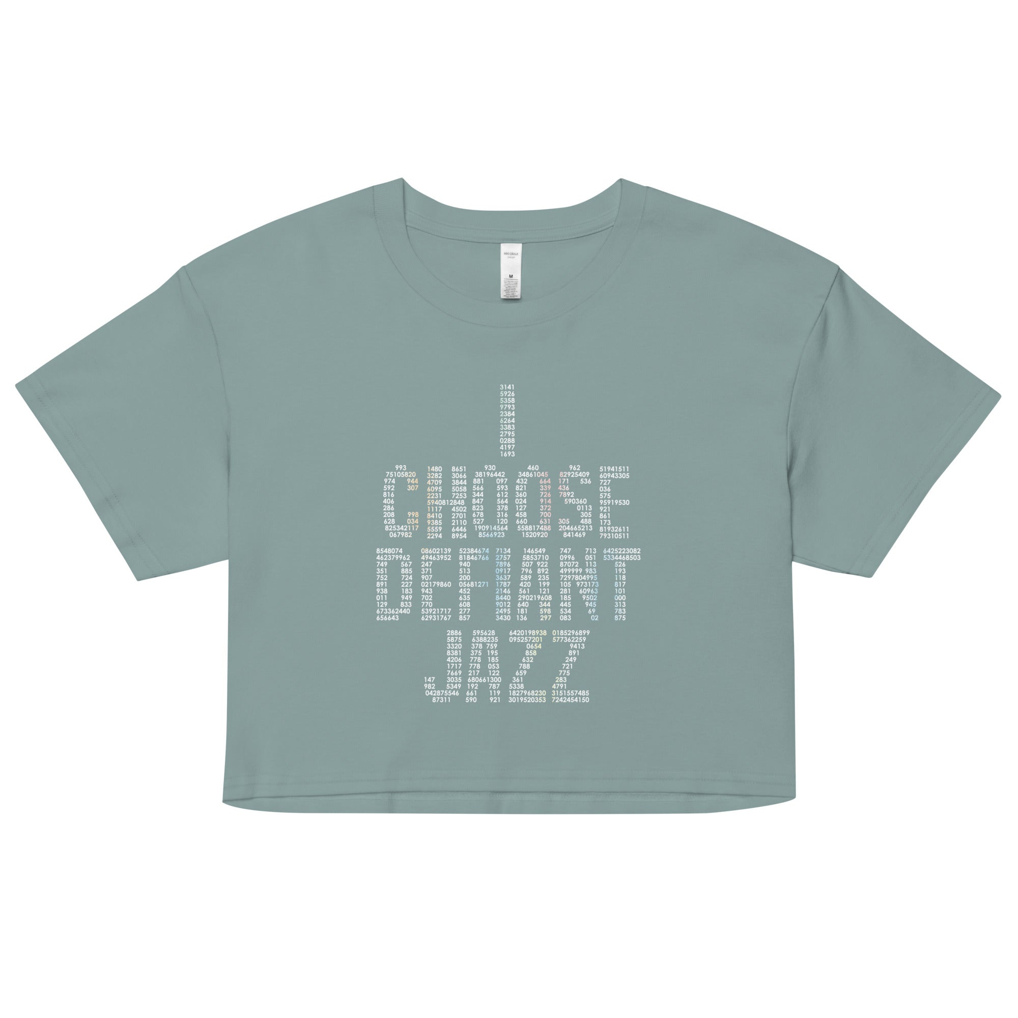 I Choose Defiant Jazz Women's Crop Tee