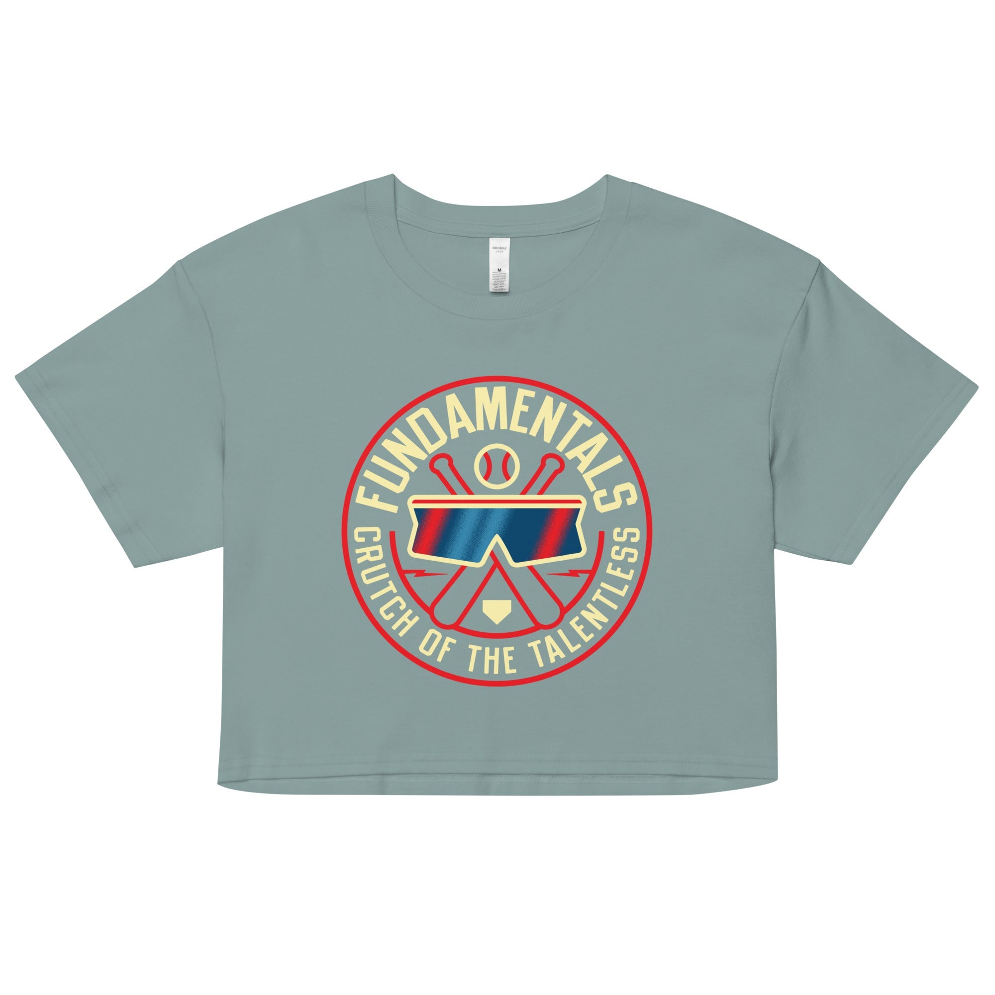 Fundamentals Crutch Of The Talentless Women's Crop Tee