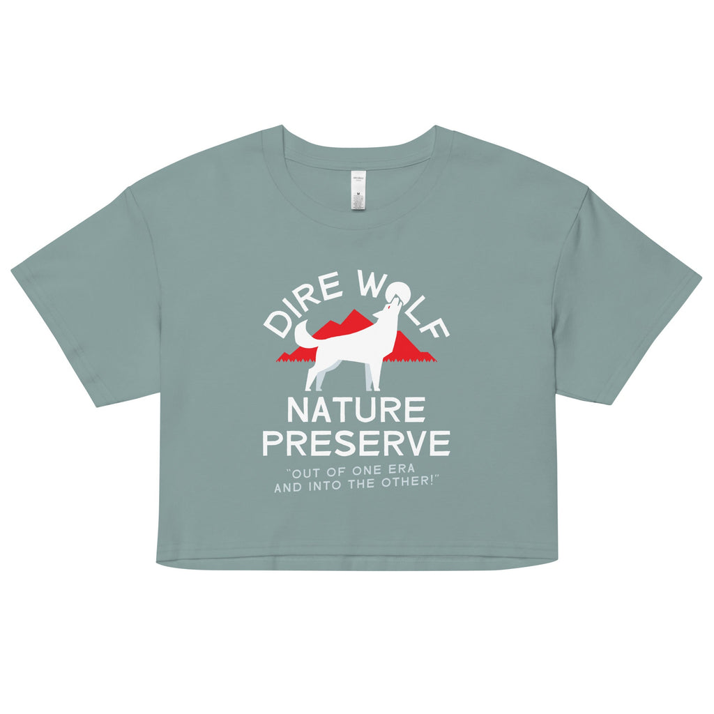 Dire Wolf Nature Preserve Women's Crop Tee