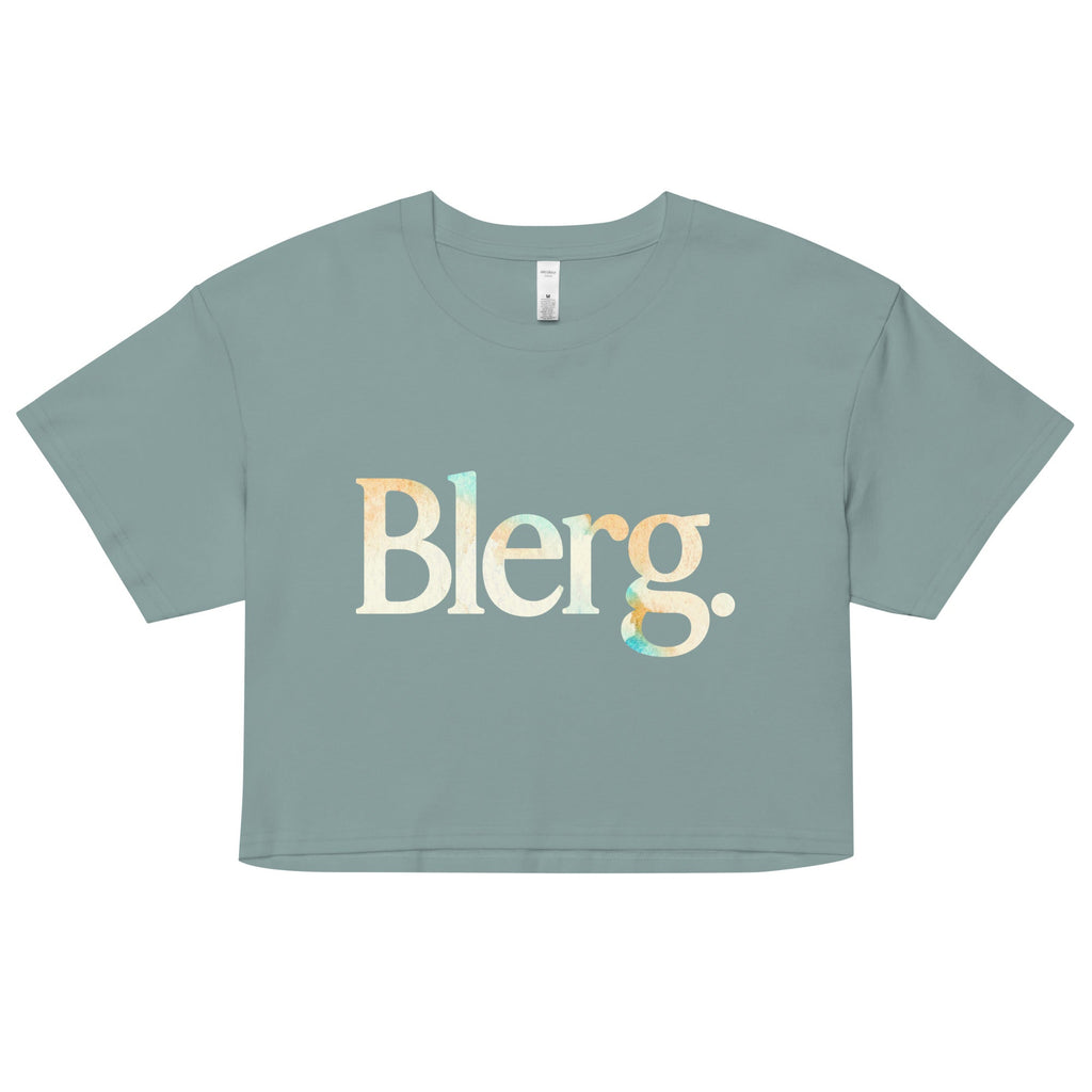 Blerg Women's Crop Tee