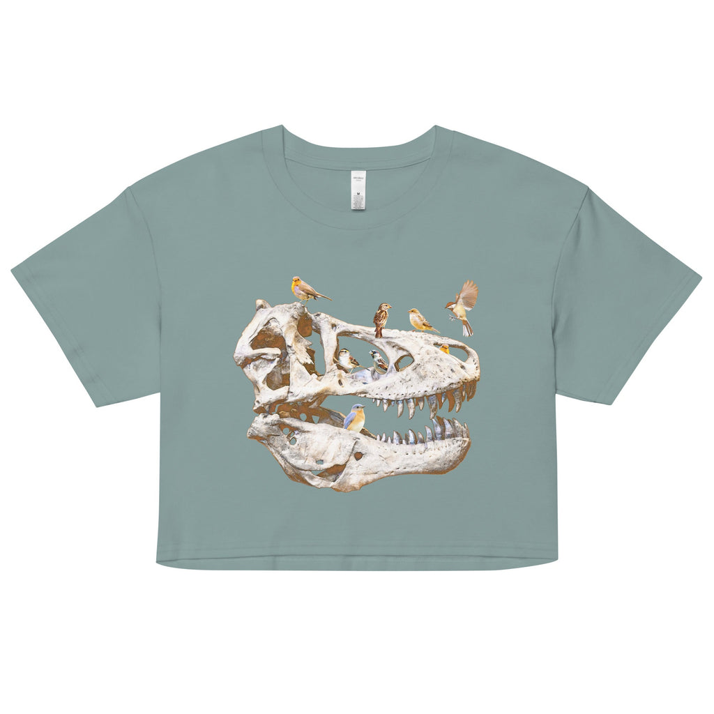 Bird Bones Women's Crop Tee
