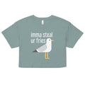 Imma Steal Ur Fries Women's Crop Tee